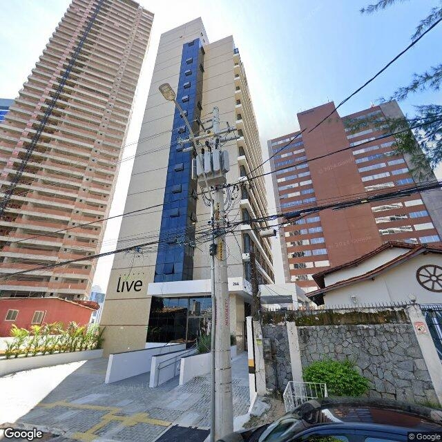 Imagem estática do "Street View" da localização