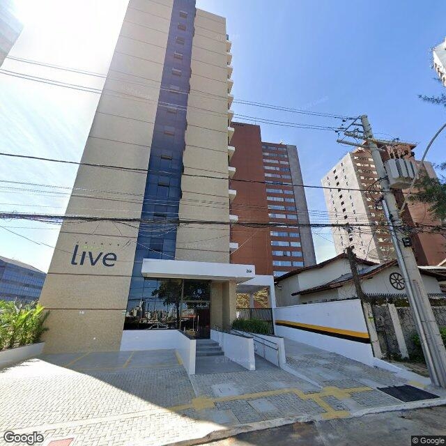 Imagem estática do "Street View" da localização