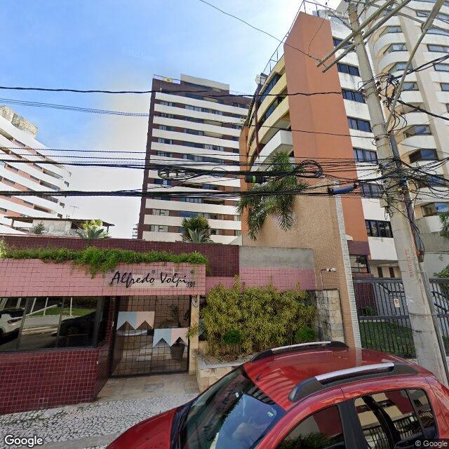 Imagem estática do "Street View" da localização