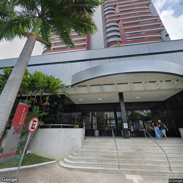 Imagem estática do "Street View" da localização