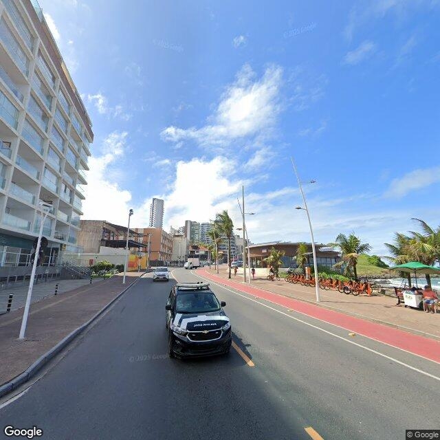 Imagem estática do "Street View" da localização