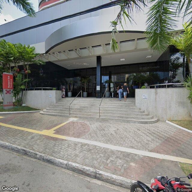 Imagem estática do "Street View" da localização