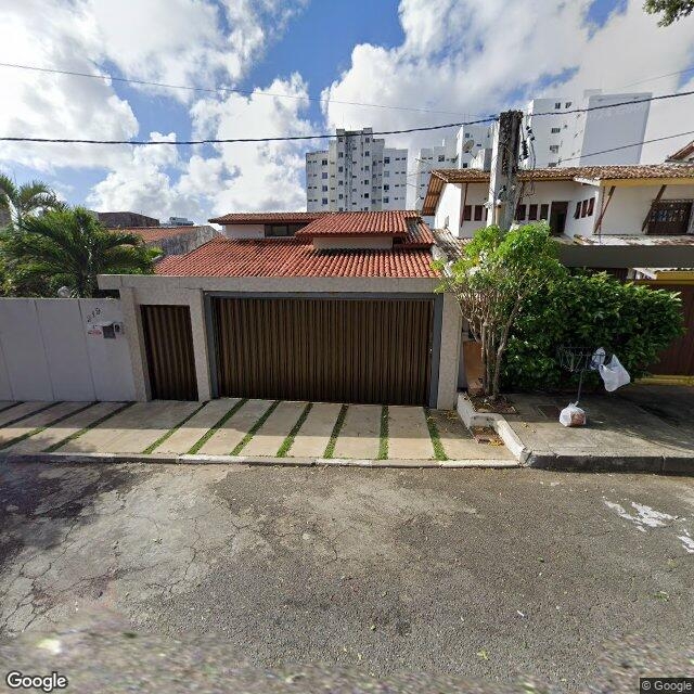 Imagem estática do "Street View" da localização