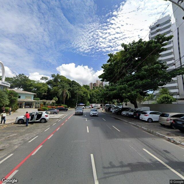 Imagem estática do "Street View" da localização