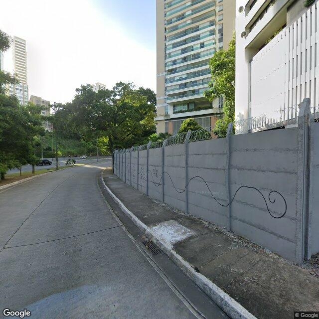 Imagem estática do "Street View" da localização