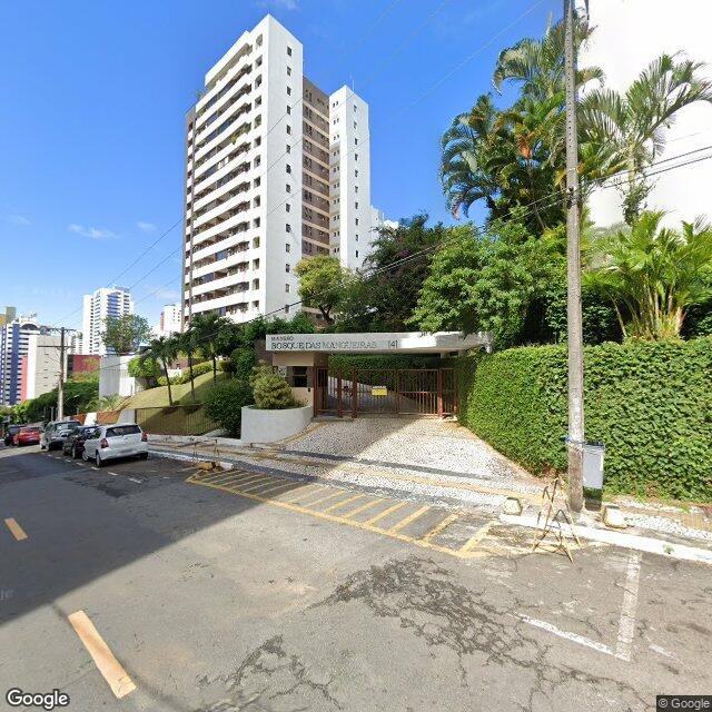 Imagem estática do "Street View" da localização