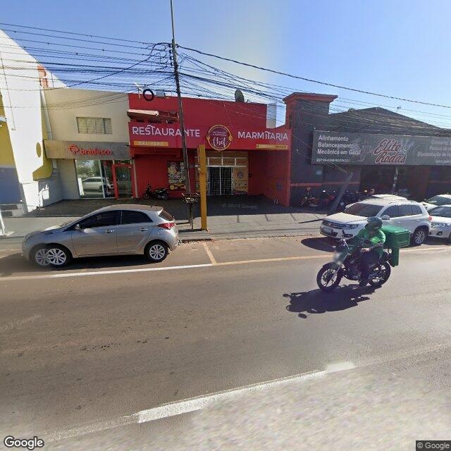 Imagem estática do "Street View" da localização