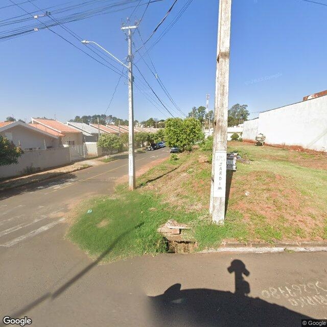 Imagem estática do "Street View" da localização