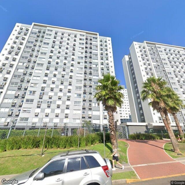 Imagem estática do "Street View" da localização