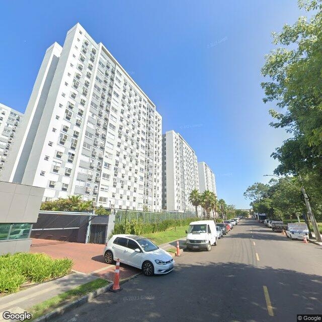 Imagem estática do "Street View" da localização