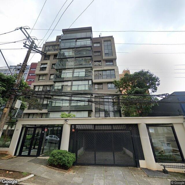 Imagem estática do "Street View" da localização