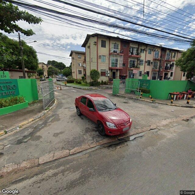 Imagem estática do "Street View" da localização