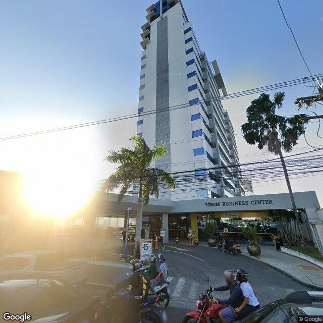 Imagem estática do "Street View" da localização