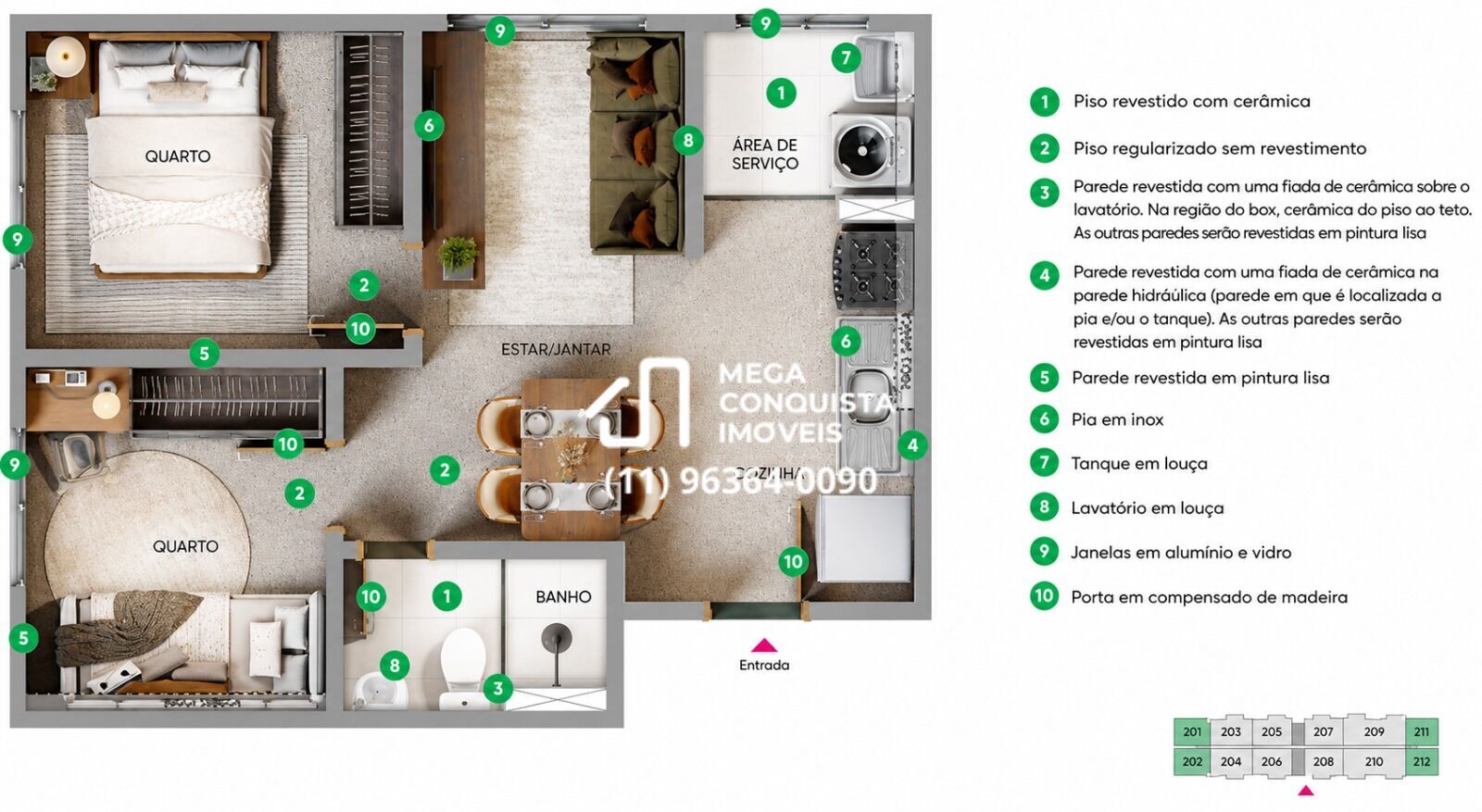Apartamento, 2 quartos, 37 m² - Foto 28