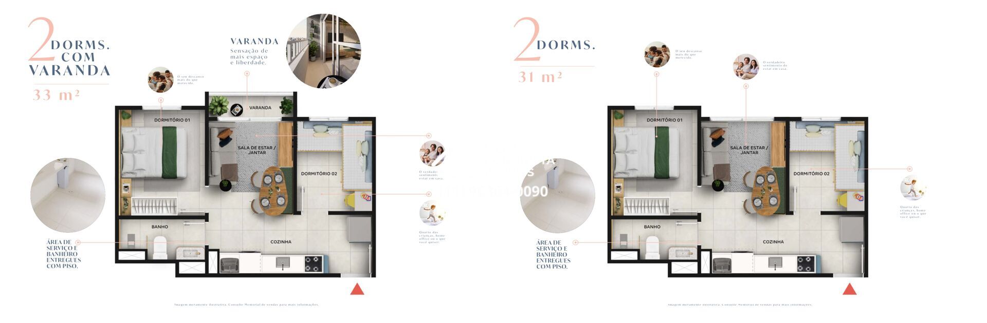Apartamento, 2 quartos, 33 m² - Foto 37