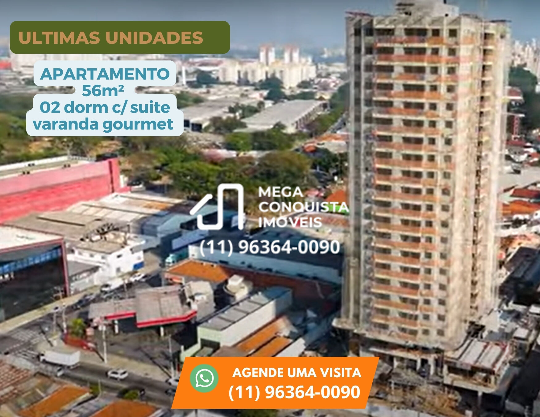 Apartamento, 2 quartos, 56 m² - Foto 2