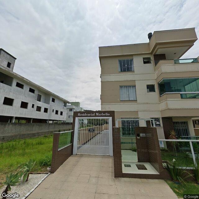 Imagem estática do "Street View" da localização