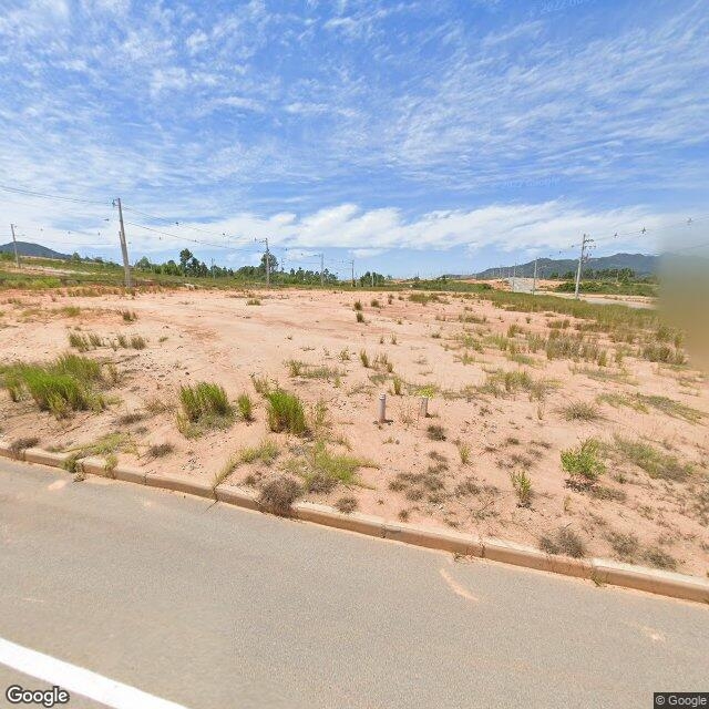 Imagem estática do "Street View" da localização