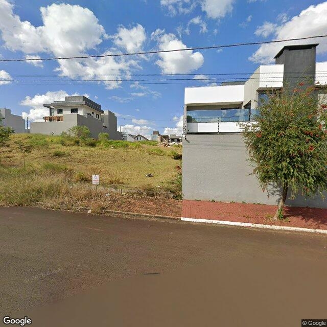 Imagem estática do "Street View" da localização