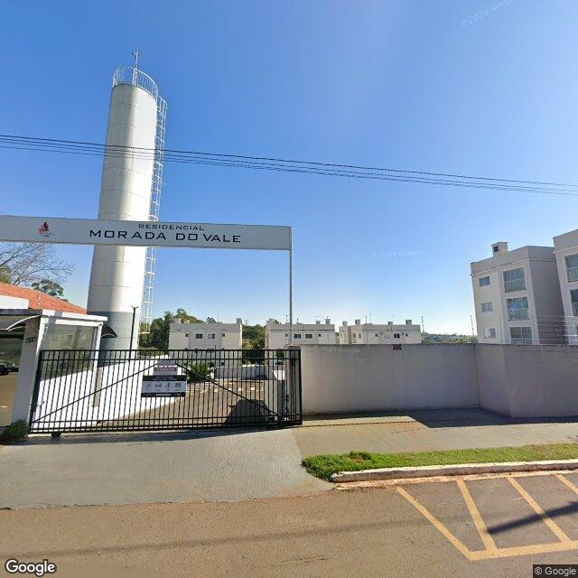 Imagem estática do "Street View" da localização