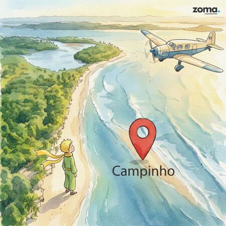 Descubra um dos segredos da Península de Maraú: Campinho, o destino baiano que conquistou Saint‑Exupéry