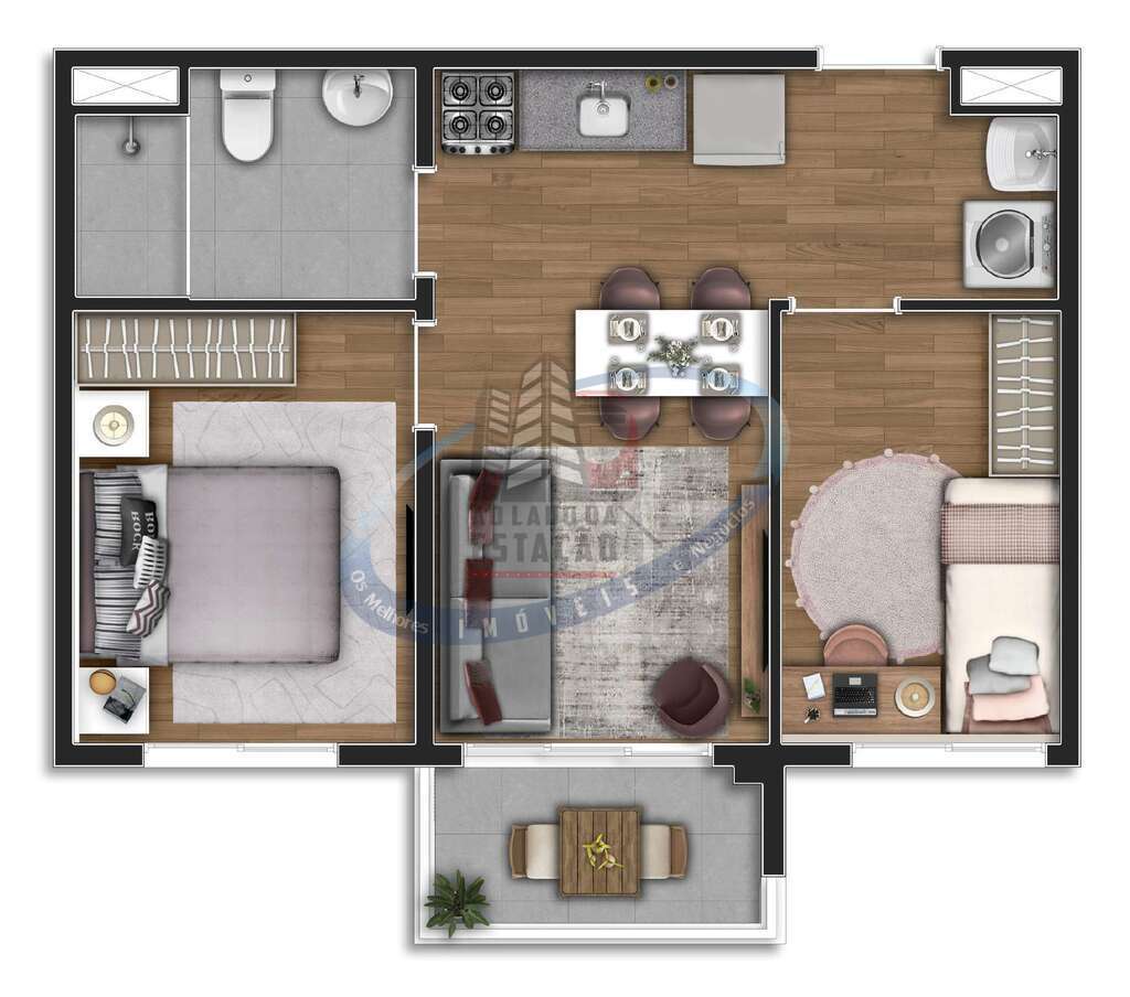 Apartamento, 2 quartos, 37 m² - Foto 24