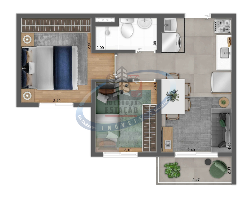 Apartamento à venda com 1 quarto, 25m² - Foto 38