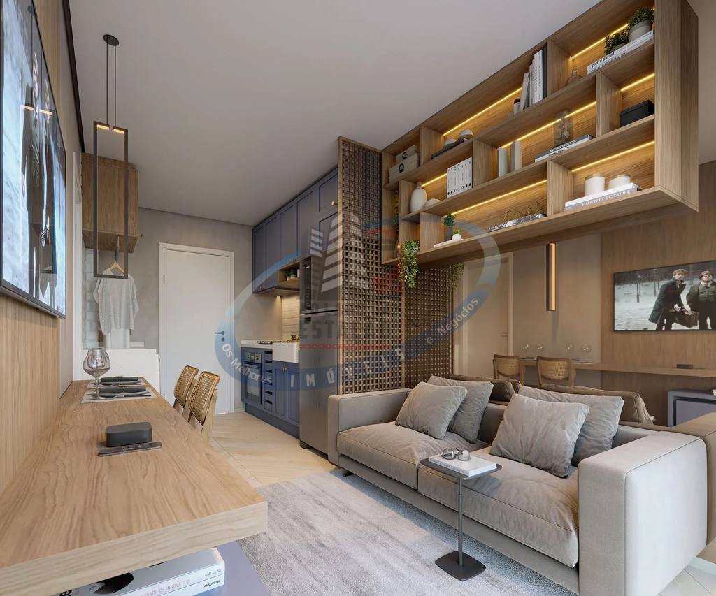 Apartamento à venda com 1 quarto, 25m² - Foto 3