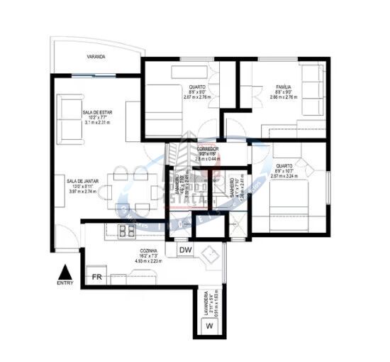 Apartamento para alugar com 3 quartos, 75m² - Foto 20
