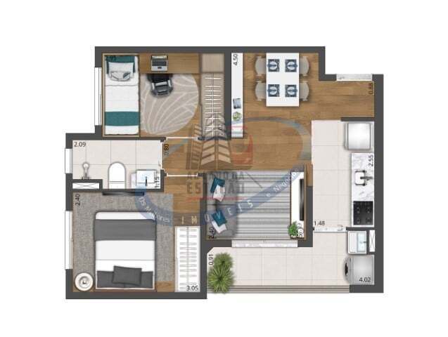 Apartamento, 2 quartos, 41 m² - Foto 23