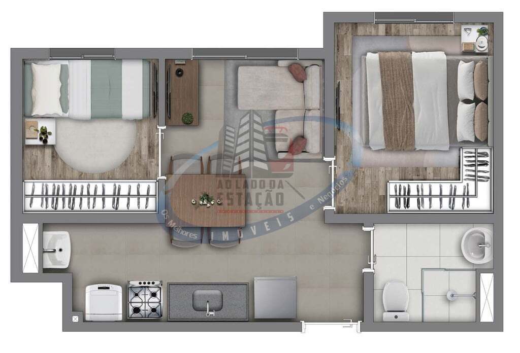 Apartamento, 2 quartos, 31 m² - Foto 19