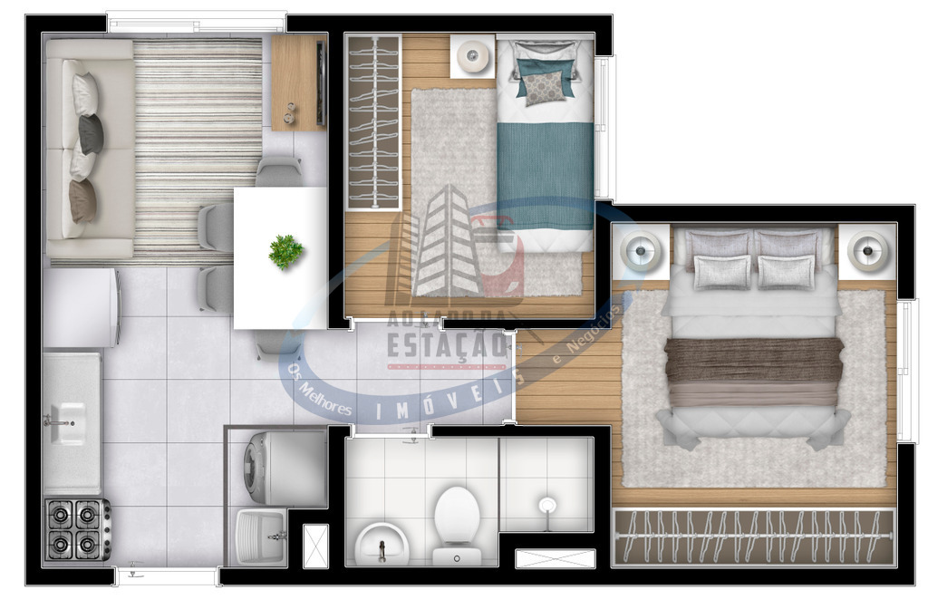 Apartamento, 2 quartos, 34 m² - Foto 16