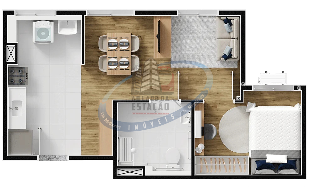 Apartamento, 2 quartos, 35 m² - Foto 25