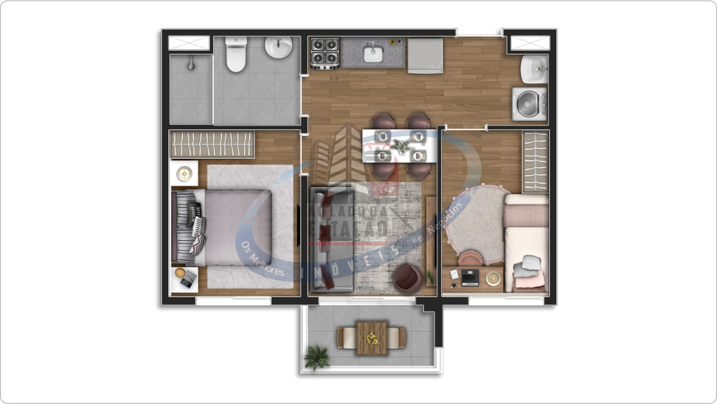 Apartamento, 2 quartos, 40 m² - Foto 26