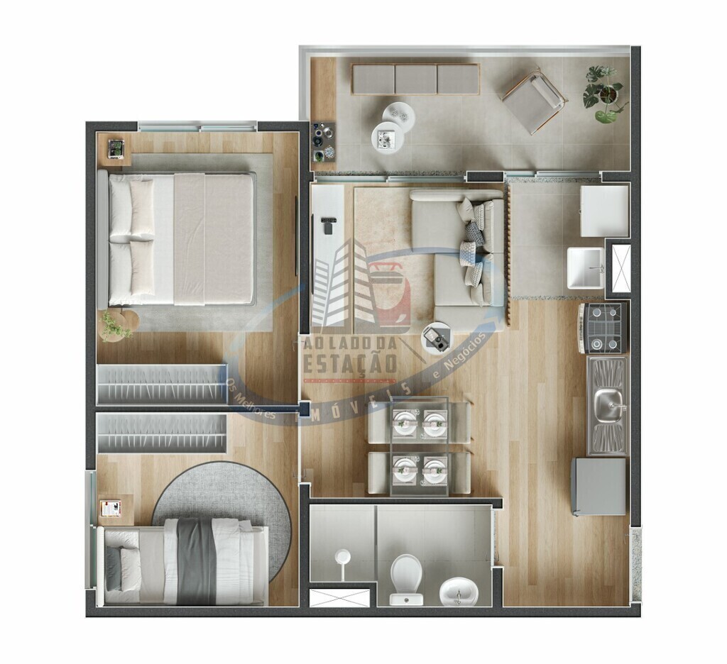 Apartamento, 2 quartos, 41 m² - Foto 22
