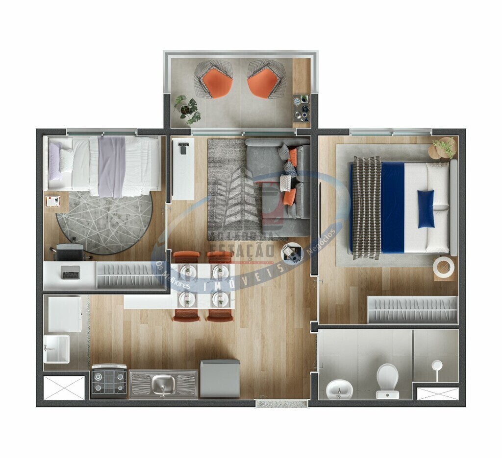 Apartamento, 2 quartos, 41 m² - Foto 20