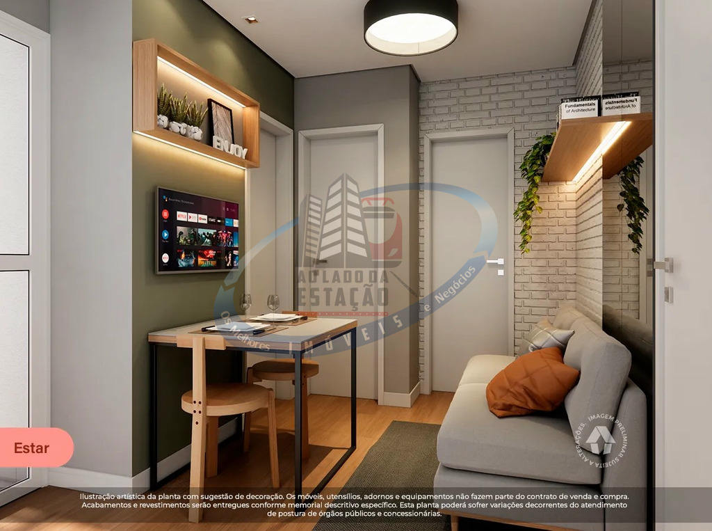 Apartamento, 1 quarto, 18 m² - Foto 6