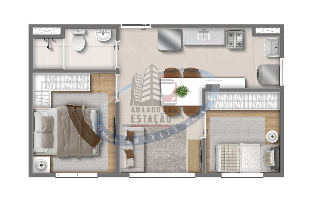 Apartamento, 2 quartos, 32 m² - Foto 26