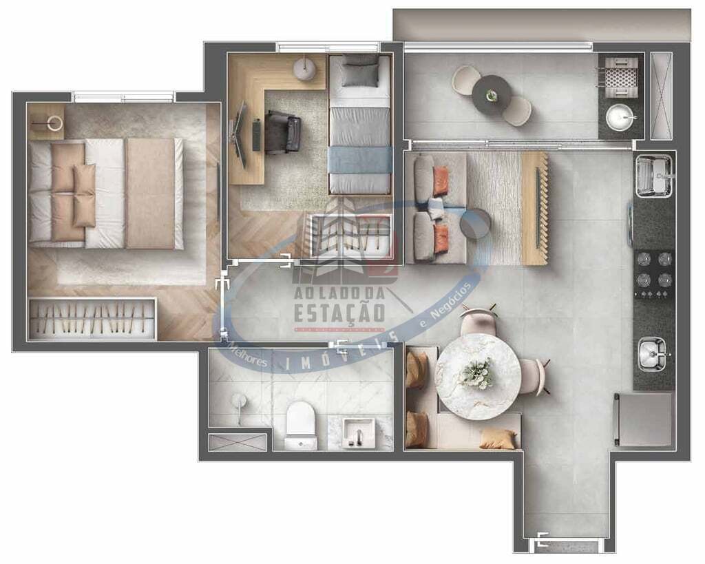 Apartamento, 2 quartos, 38 m² - Foto 22