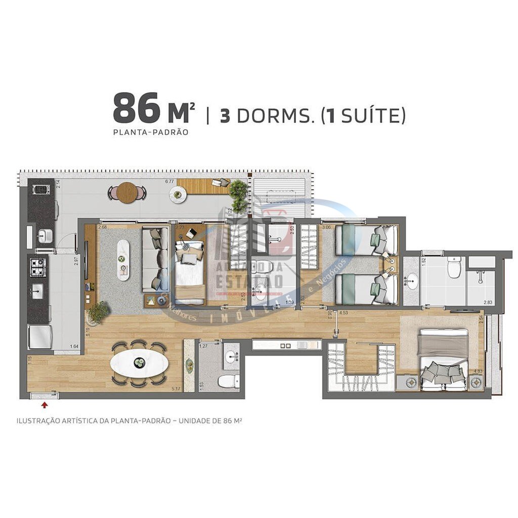Apartamento à venda com 3 quartos, 86m² - Foto 20