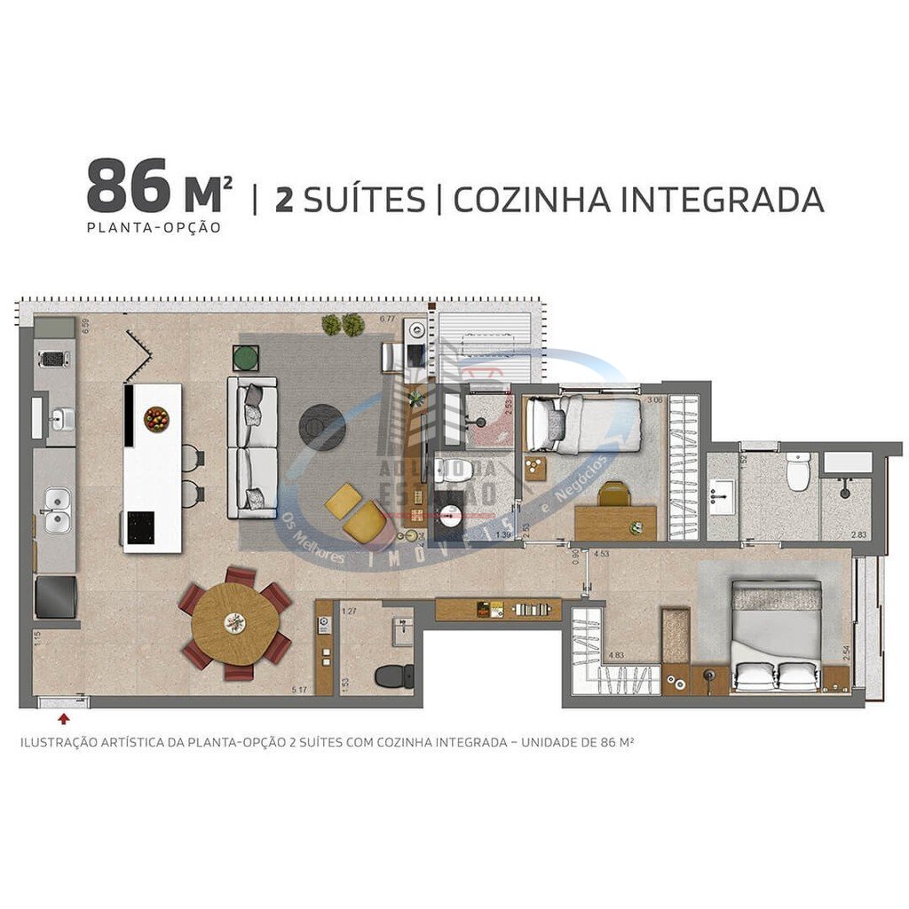 Apartamento à venda com 3 quartos, 86m² - Foto 21