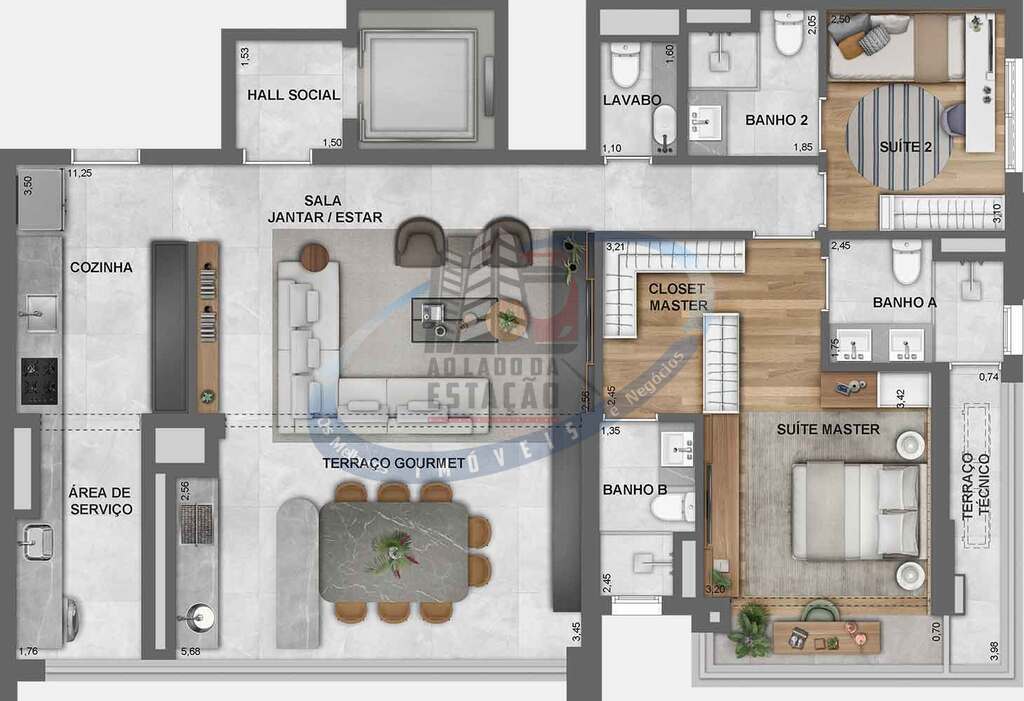 Apartamento, 3 quartos, 119 m² - Foto 28