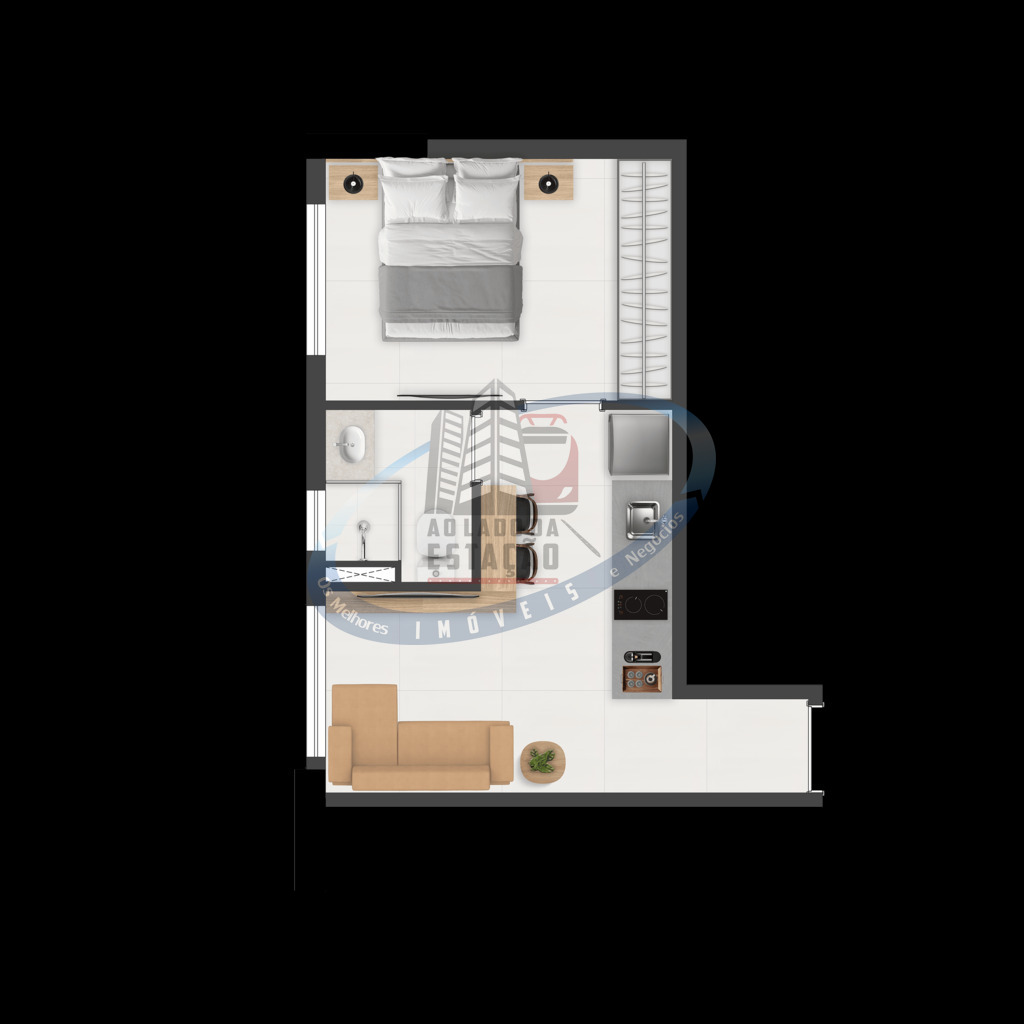 Apartamento, 1 quarto, 25 m² - Foto 39
