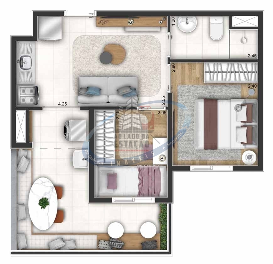 Apartamento, 2 quartos, 32 m² - Foto 22