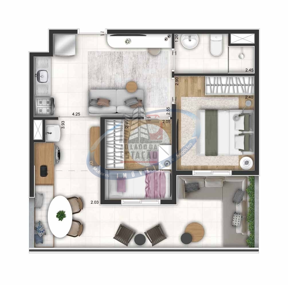 Apartamento, 2 quartos, 32 m² - Foto 23