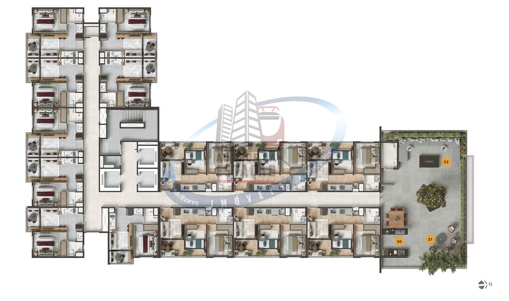 Apartamento, 2 quartos, 39 m² - Foto 15