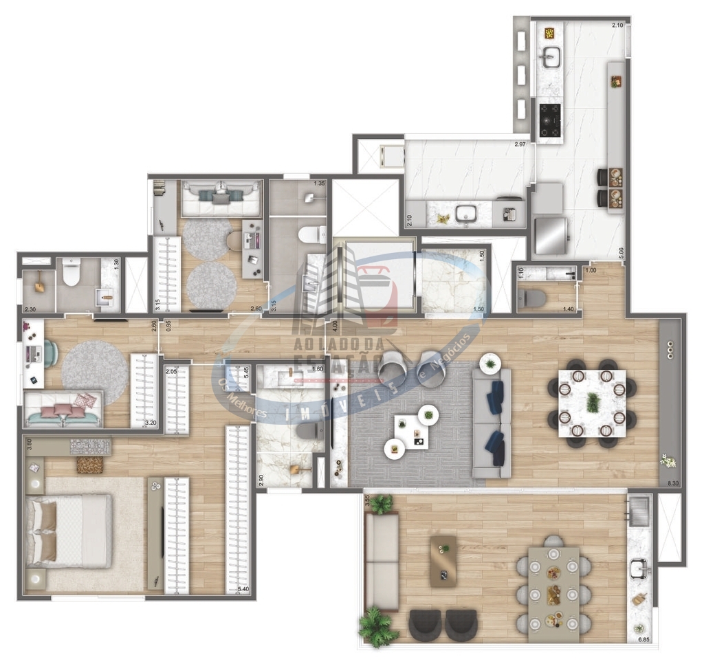 Apartamento, 3 quartos, 121 m² - Foto 28