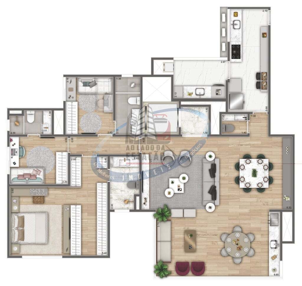 Apartamento, 3 quartos, 121 m² - Foto 27