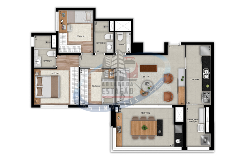 Apartamento, 3 quartos, 95 m² - Foto 25