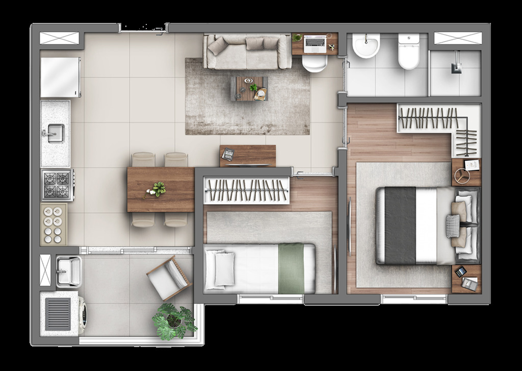 Apartamento, 2 quartos, 41 m² - Foto 25